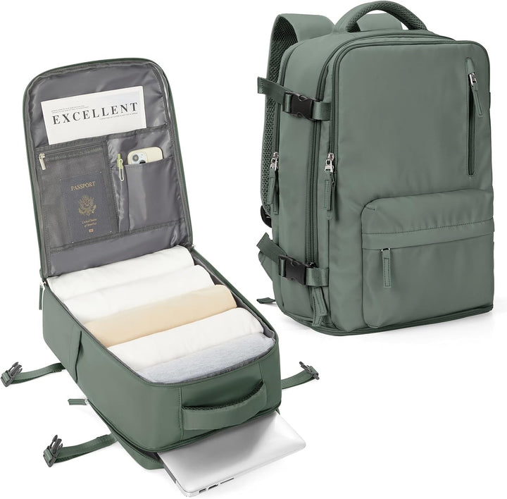 Unisex Laptop Carry Bag Multi-Compartment Adjustable Shoulder Strap
