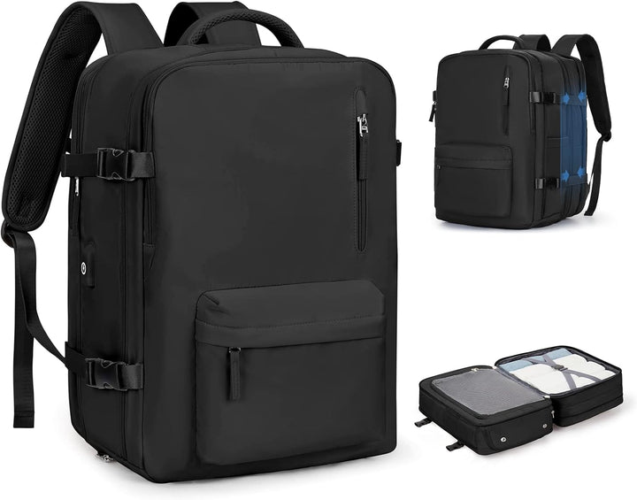 Unisex Laptop Carry Bag Multi-Compartment Adjustable Shoulder Strap