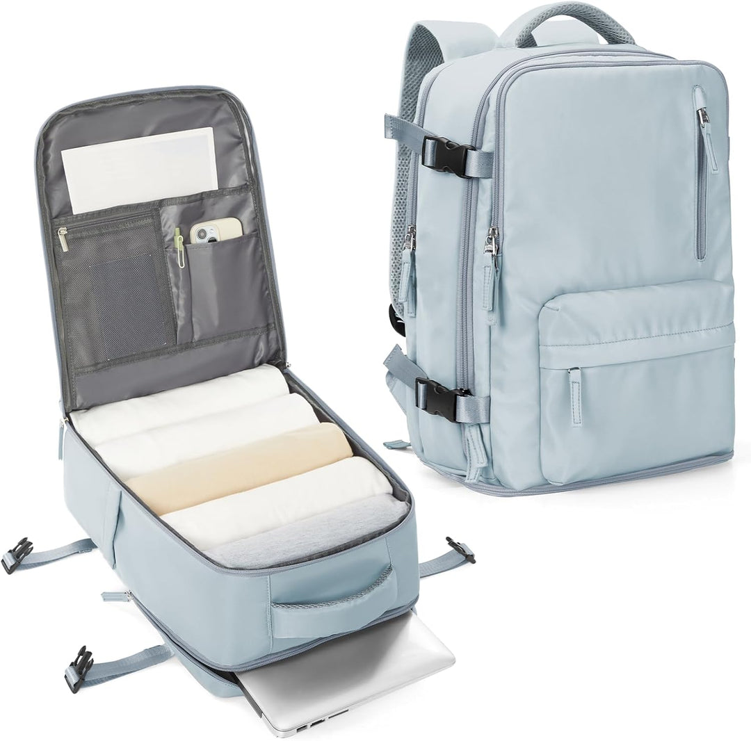 Unisex Laptop Carry Bag Multi-Compartment Adjustable Shoulder Strap