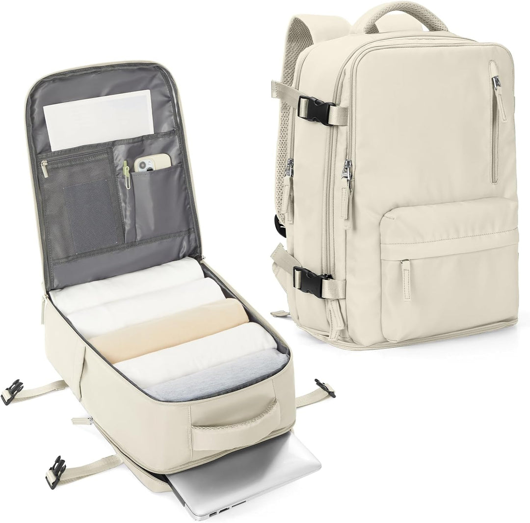 Unisex Laptop Carry Bag Multi-Compartment Adjustable Shoulder Strap
