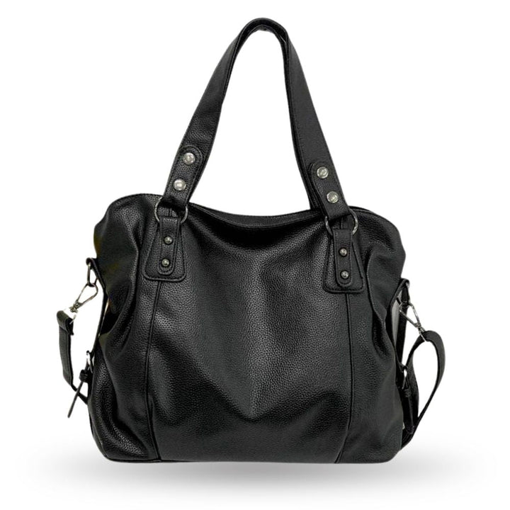 Womens Large Soft Leather Handbag Spacious Design - BritishMode