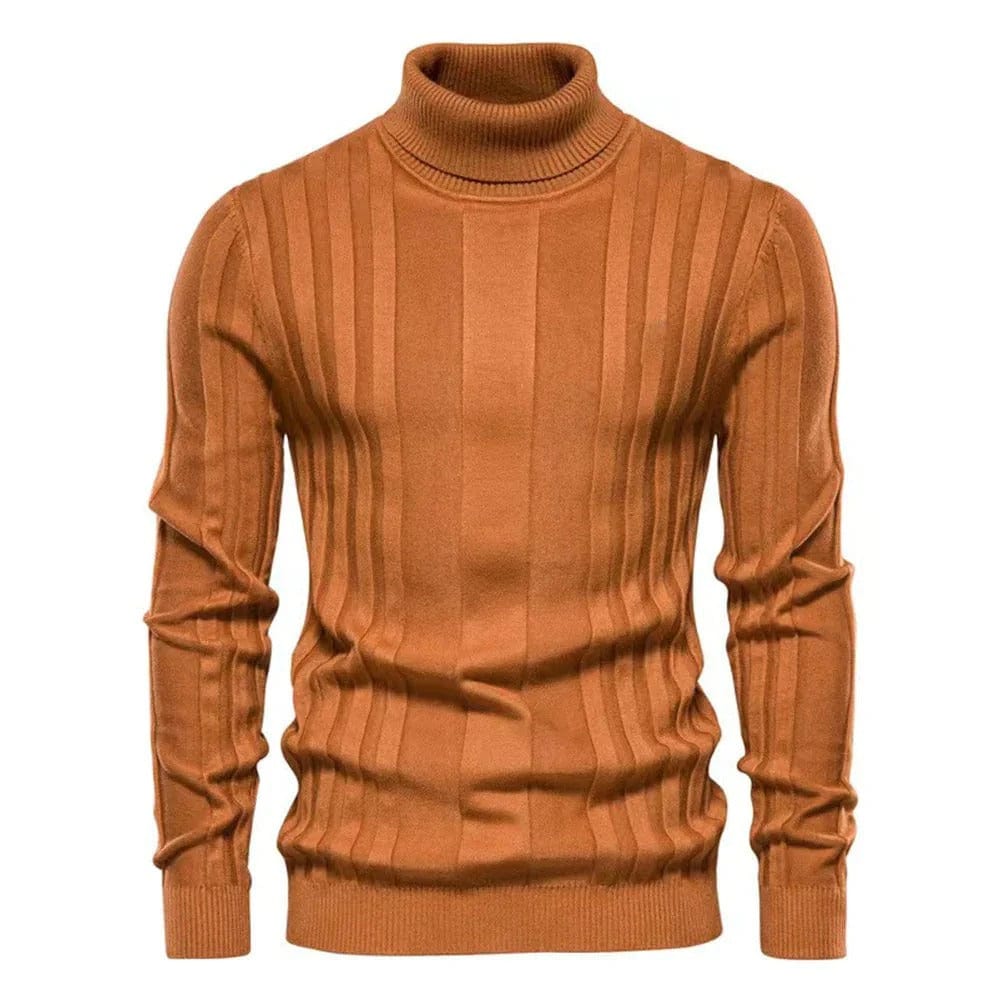 Mens Classic Turtleneck Sweater Warm Fit