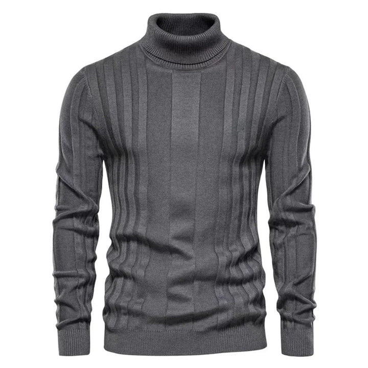 Mens Classic Turtleneck Sweater Warm Fit