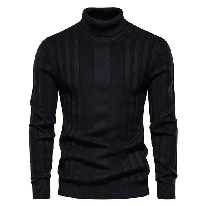 Mens Classic Turtleneck Sweater Warm Fit - BritishMode