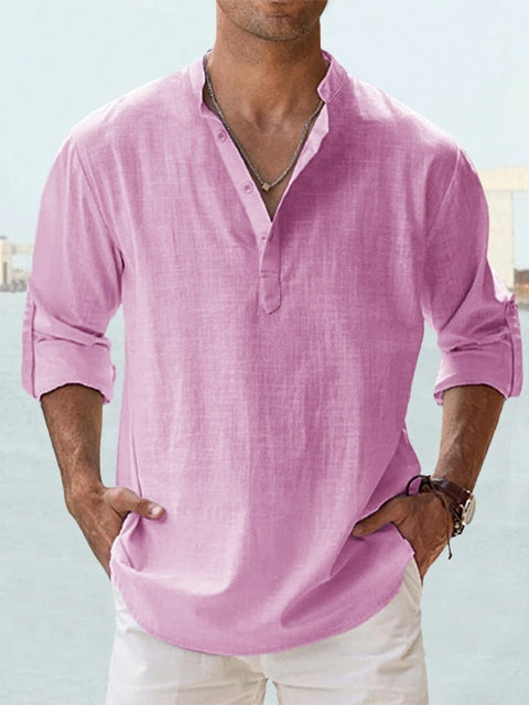 Mens Shirt Lightweight Comfortable Loose Fit