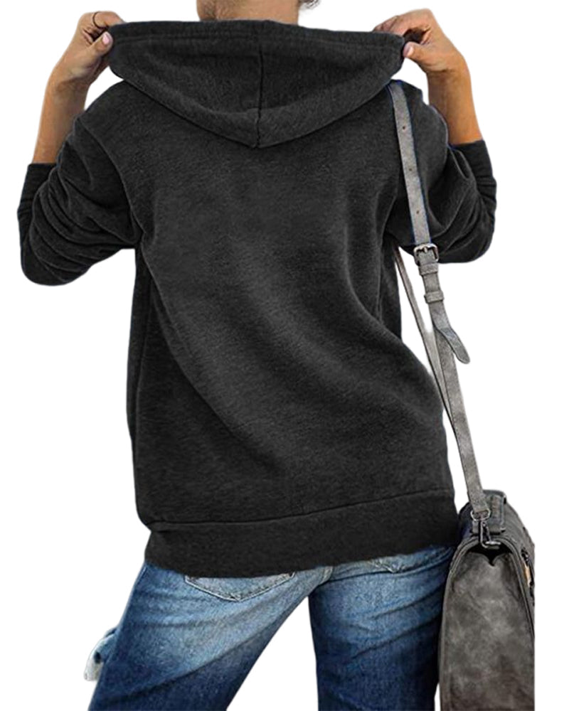 Womens Hoodie with Pockets Casual Fit