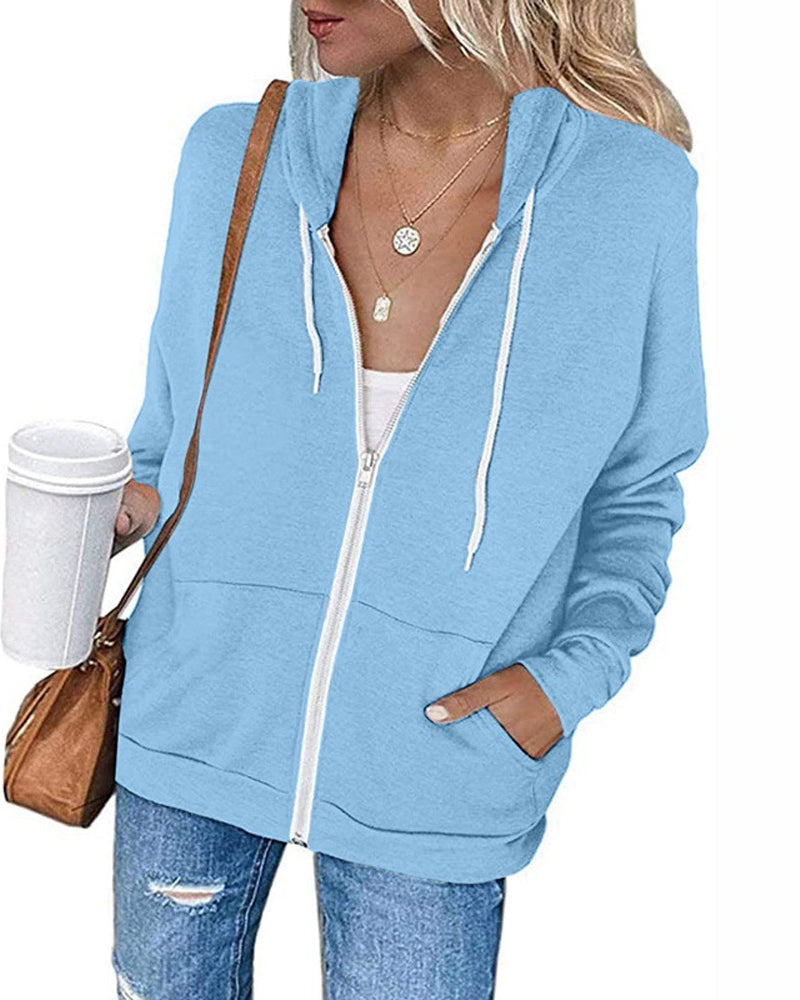 Womens Hoodie with Pockets Casual Fit