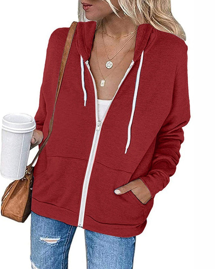 Womens Hoodie with Pockets Casual Fit
