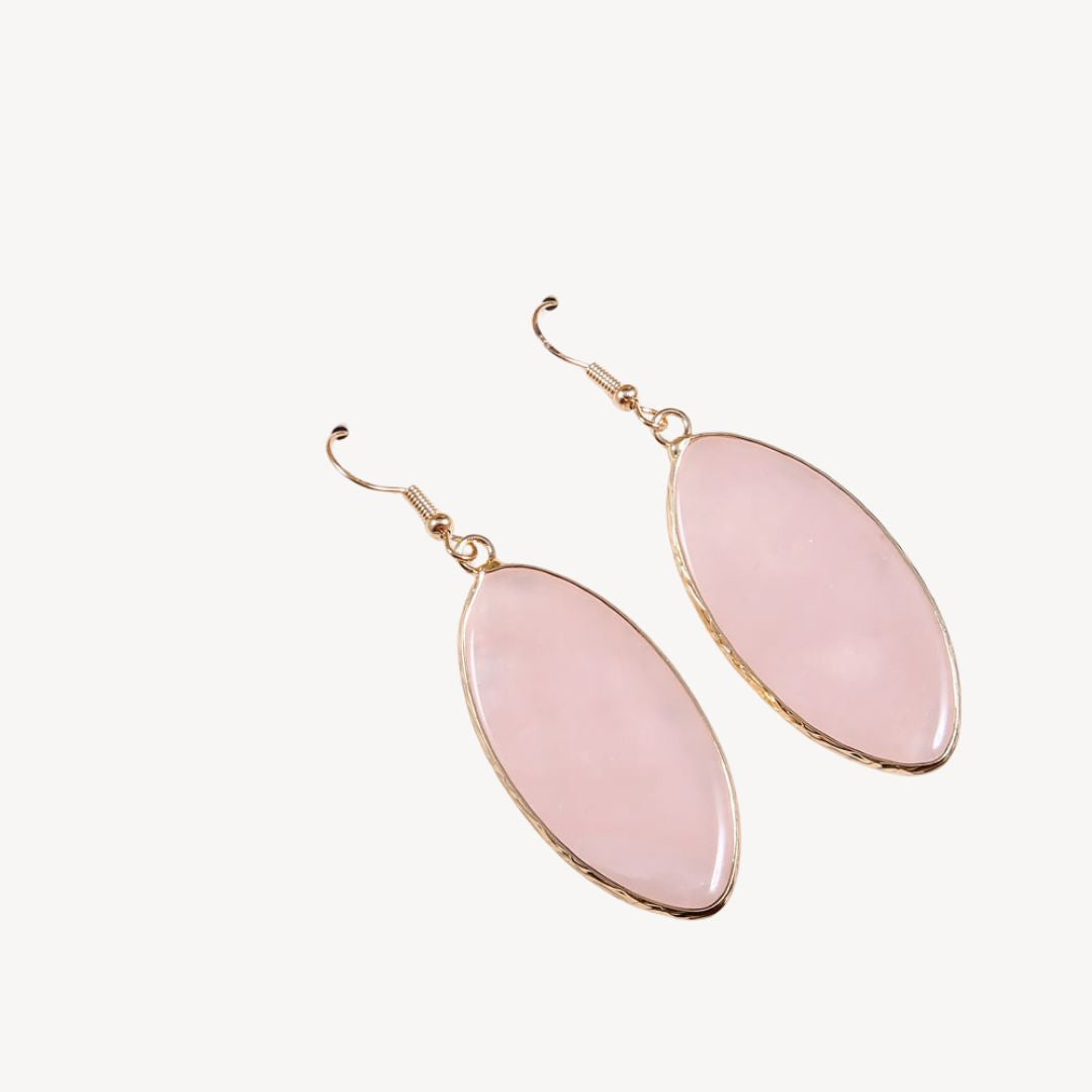 Womens Drop Earrings with Gemstone