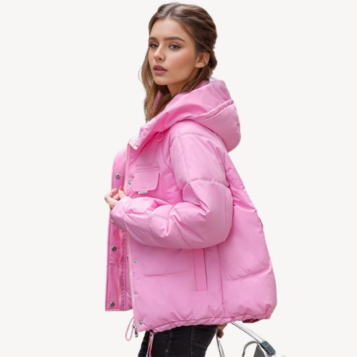 Womens Puffer Jacket Insulated Warm Fit