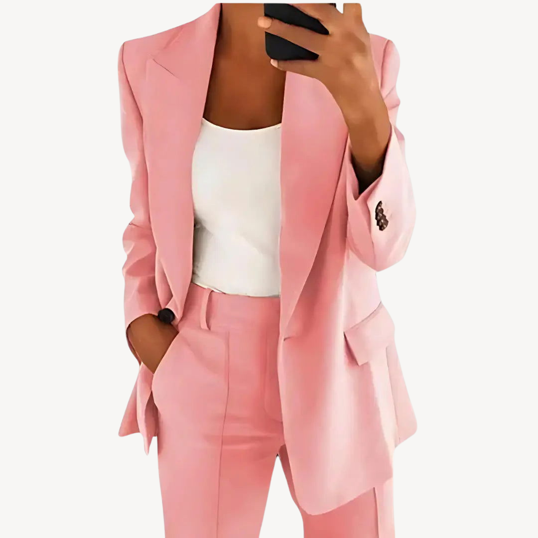 Womens Business Suit Set Tailored Formal Fit