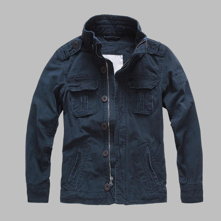 Mens Military Jacket Camouflage Pattern Regular Fit