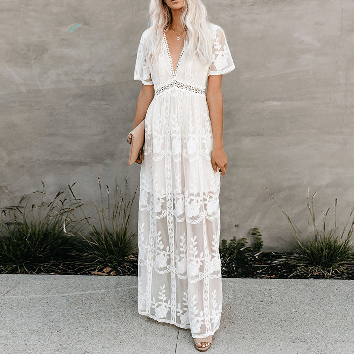 Womens Maxi Dress Comfortable Long Fit