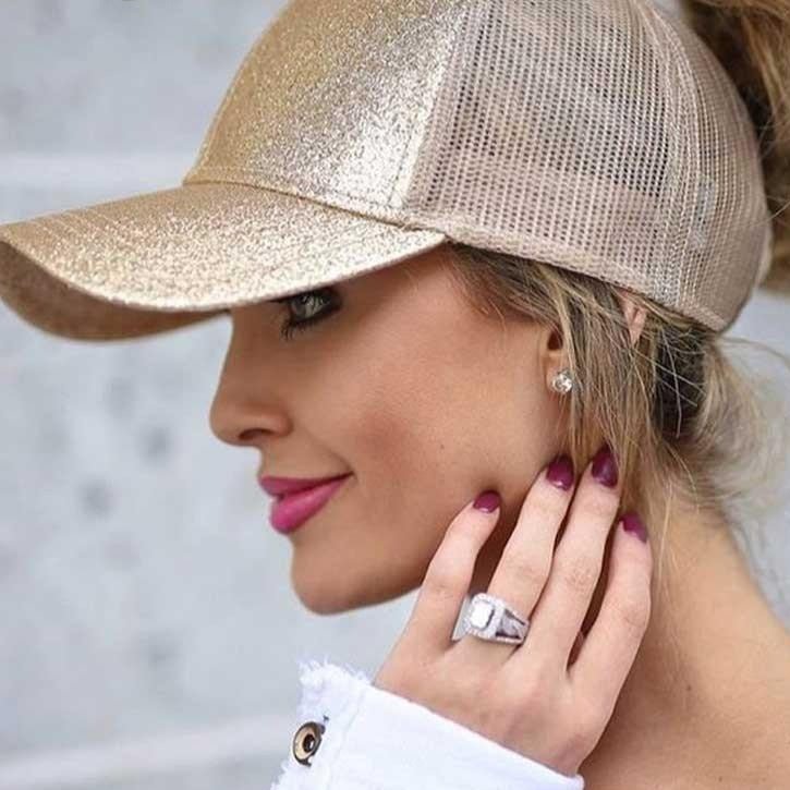 Womens Sports Baseball Cap Adjustable Fit