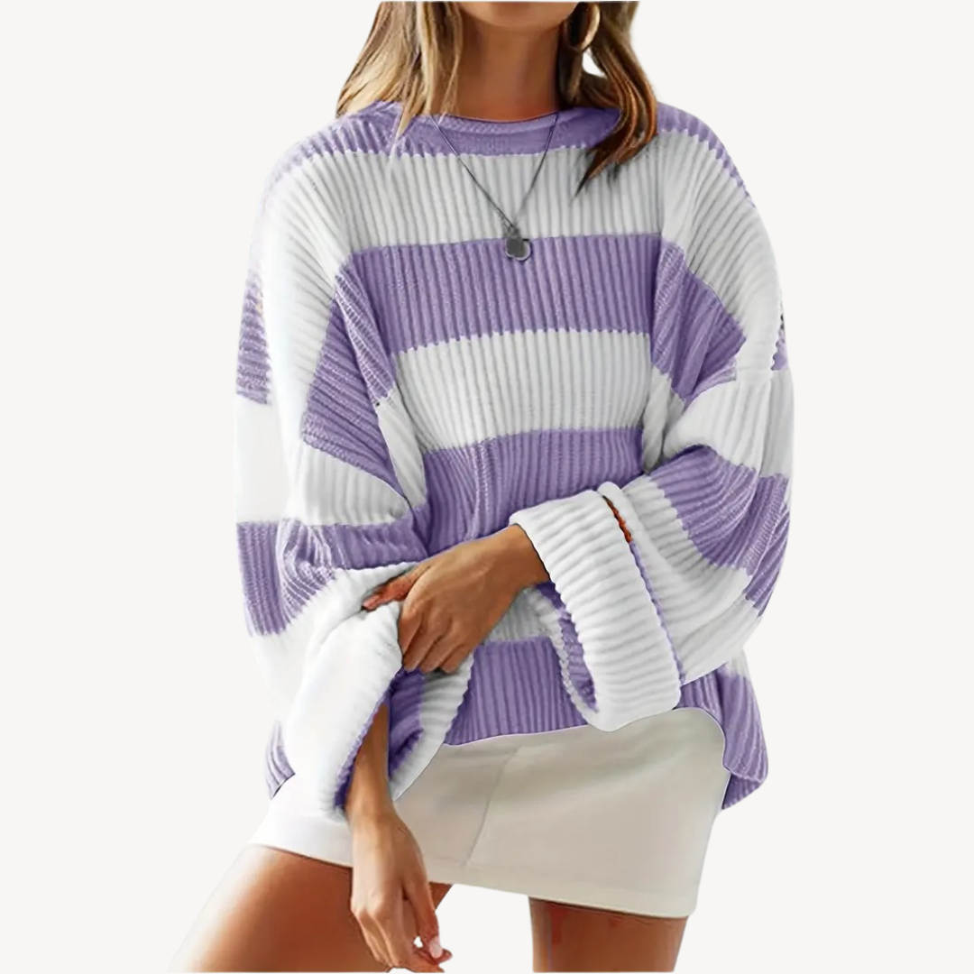 Womens Oversized Sweater Knit Relaxed Fit