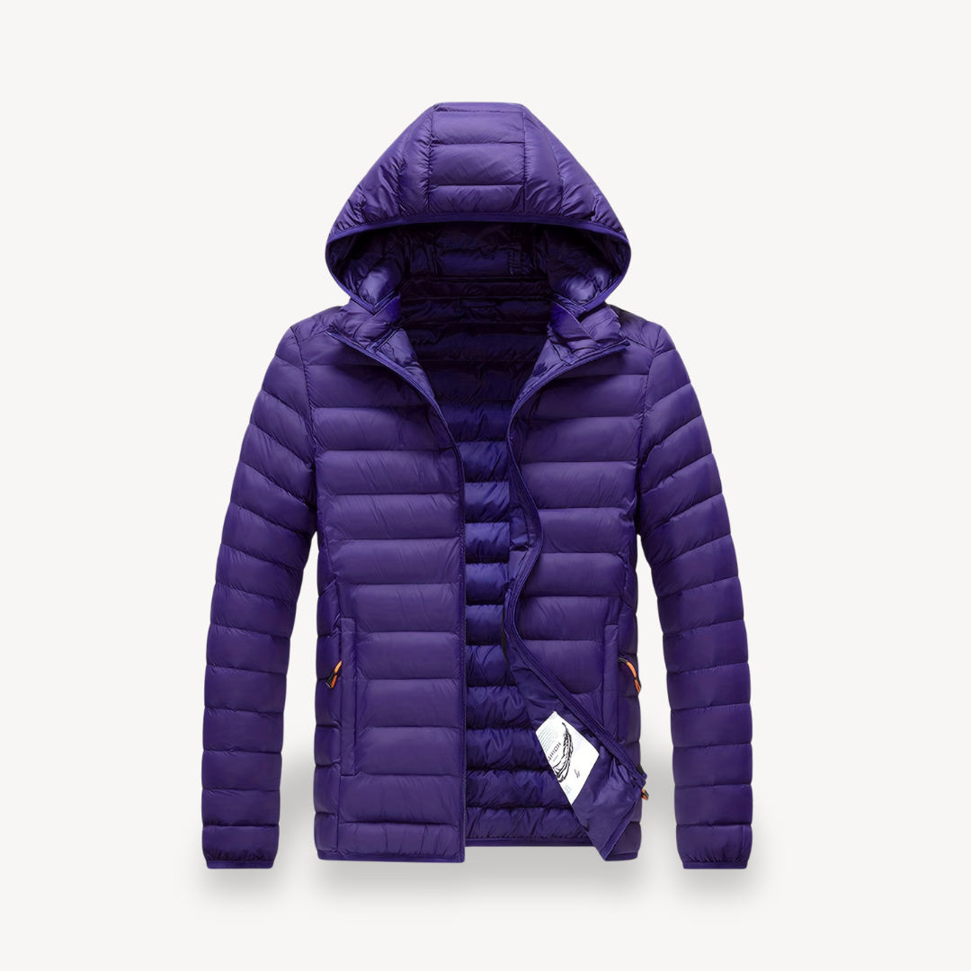 Mens Puffer Jacket Packable Lightweight