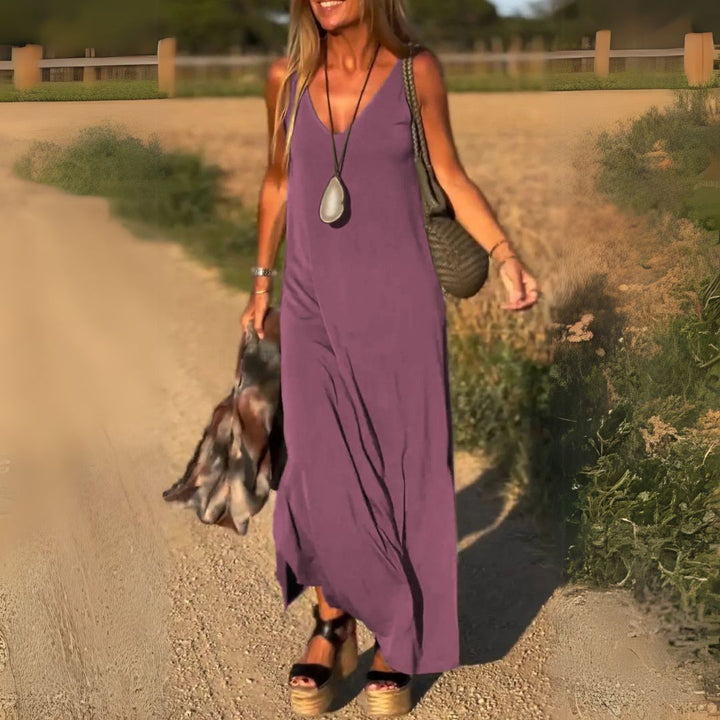 Womens Long Dress Chiffon Elegant Fit