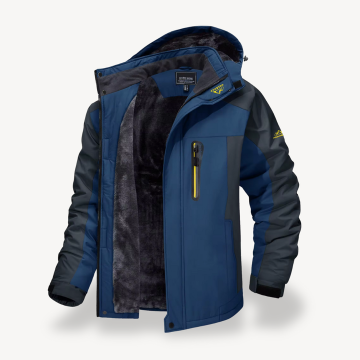 Mens Insulated Waterproof Jacket Regular Fit
