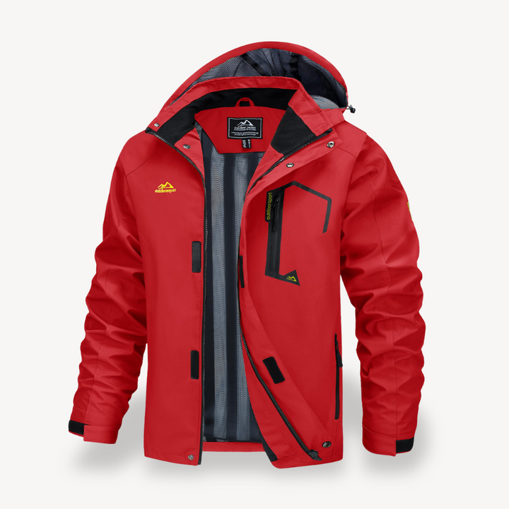 Mens Jacket Water-Resistant Lightweight Fit