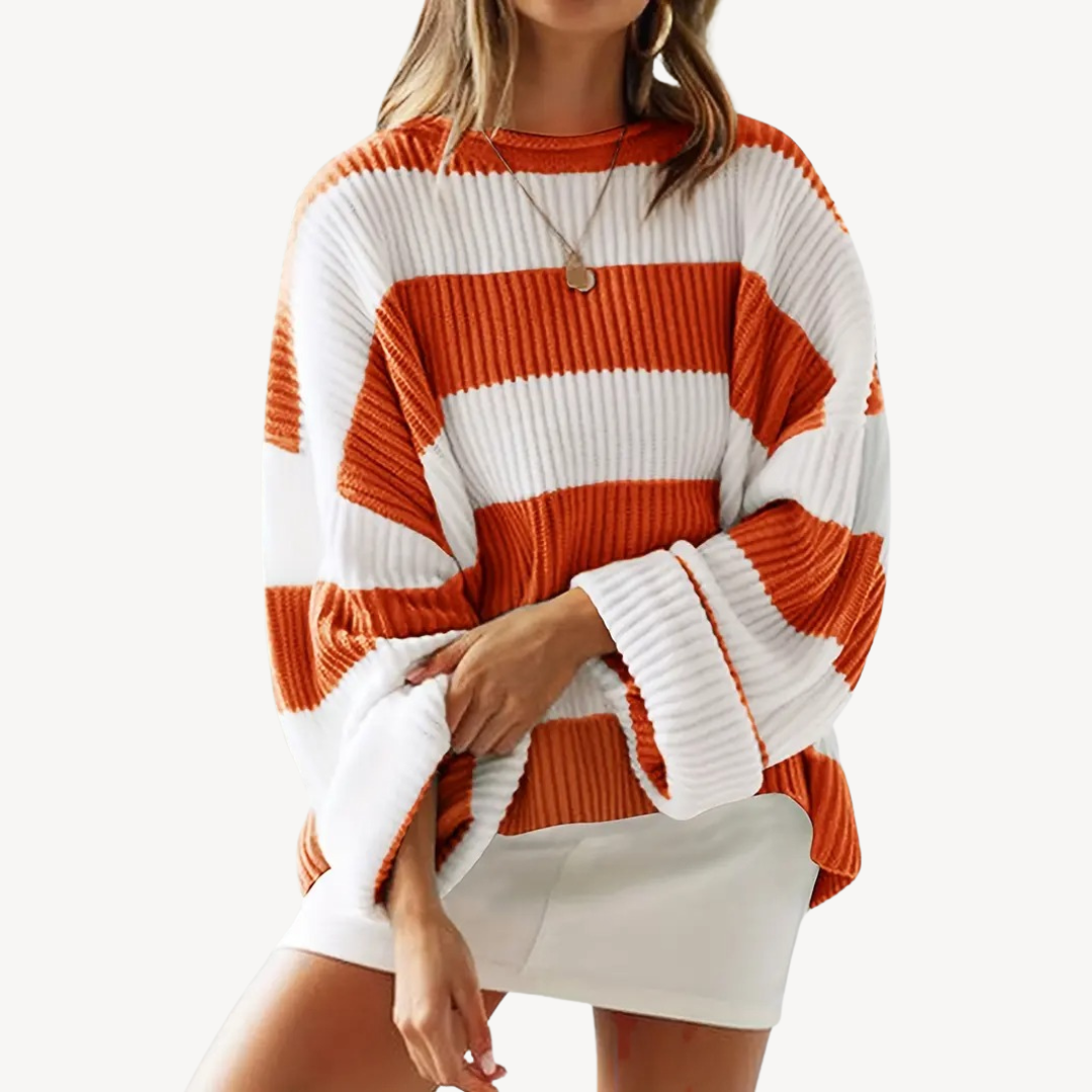 Womens Oversized Sweater Knit Relaxed Fit