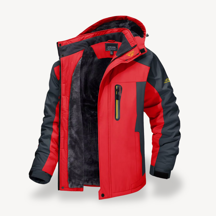 Mens Insulated Waterproof Jacket Regular Fit