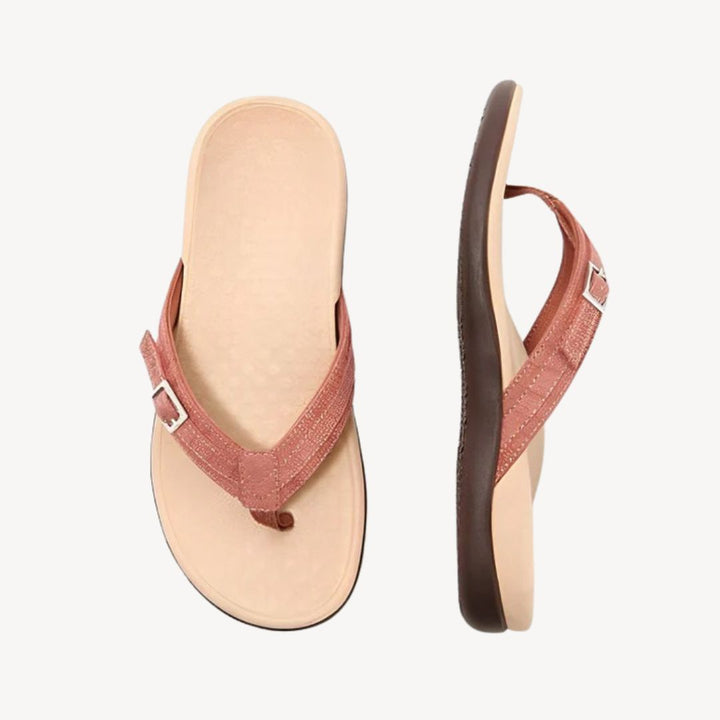 Womens Orthopedic Thong Sandals Comfortable Supportive