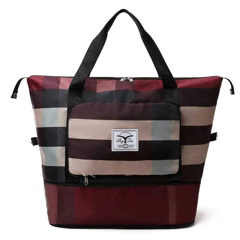 Unisex Collapsible Travel Duffel Waterproof Spacious Foldable