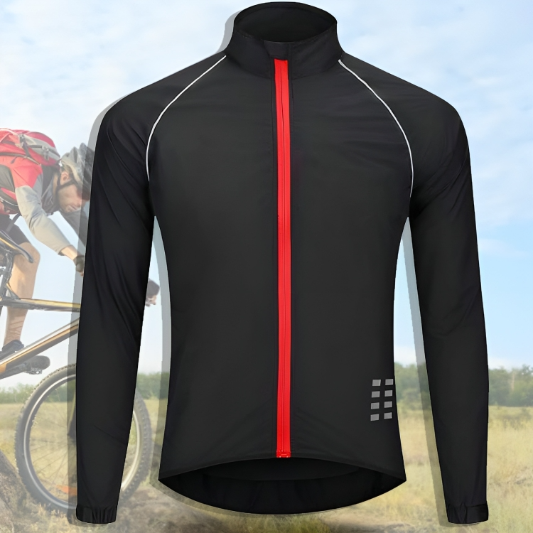 Mens Cycling Jacket Reflective Lightweight Breathable - BritishMode