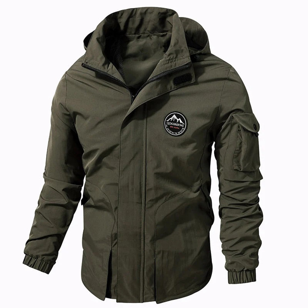 Mens Tactical Outdoor Jacket Weather Resistant Rugged Fit