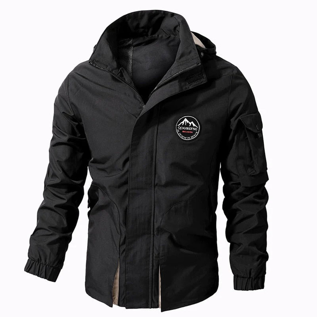 Mens Tactical Outdoor Jacket Weather Resistant Rugged Fit