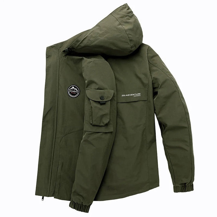 Mens Tactical Outdoor Jacket Weather Resistant Rugged Fit