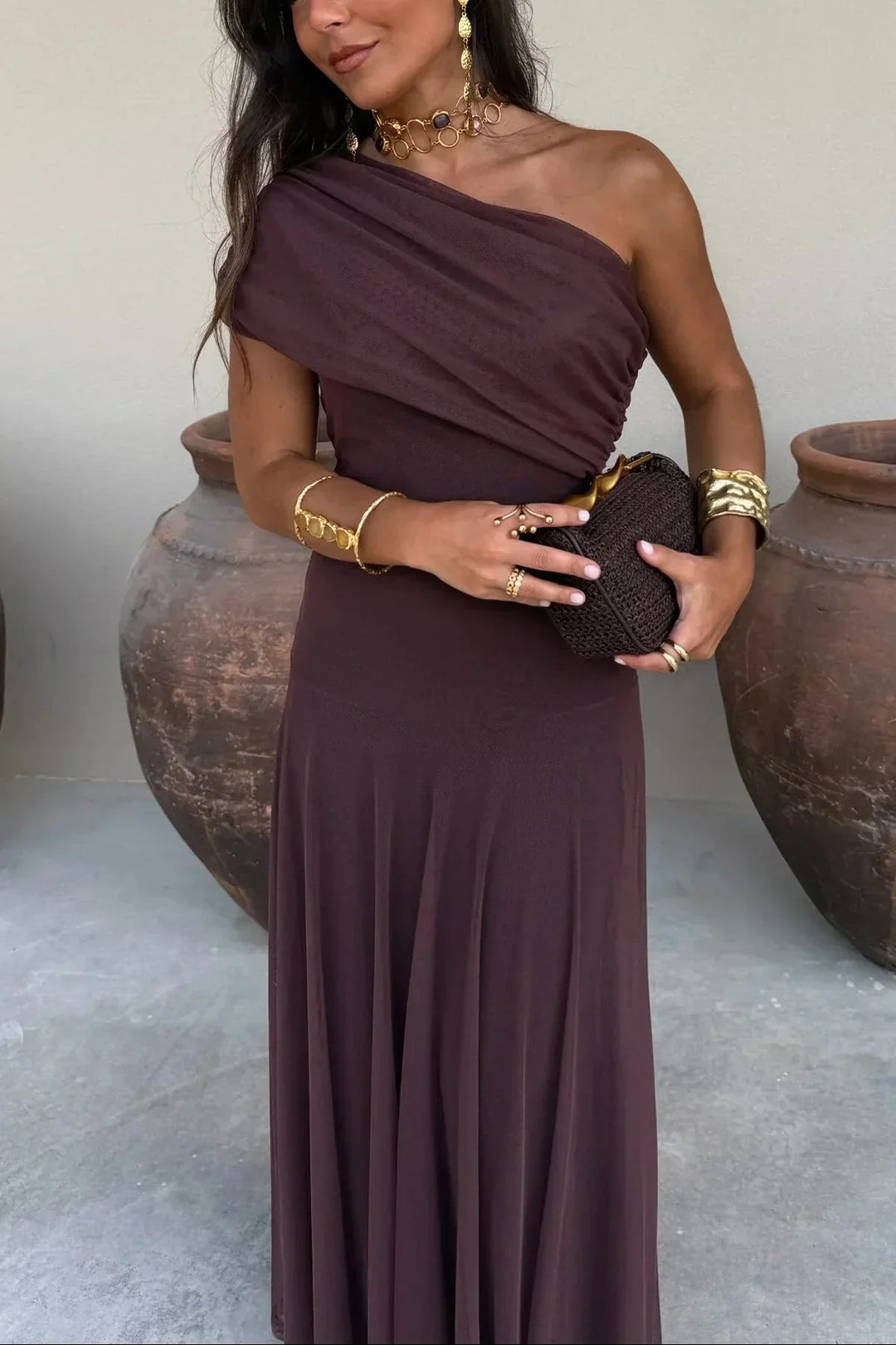 Womens Flowing Summer Dress Lightweight - BritishMode