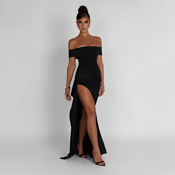 Womens Maxi Dress Timeless Elegant Fit