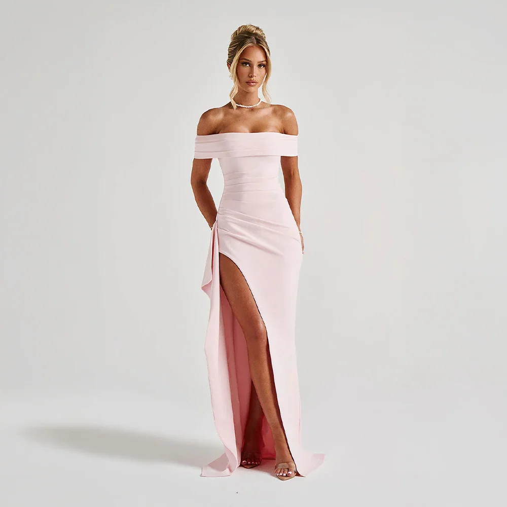Womens Maxi Dress Timeless Design Elegant Fit - BritishMode