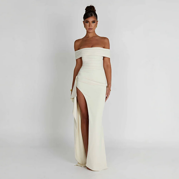 Womens Maxi Dress Timeless Elegant Fit