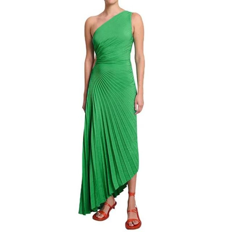 Womens Long Evening Dress Elegant Fit