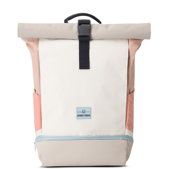 Unisex Rolltop Backpack Urban Style Durable Material