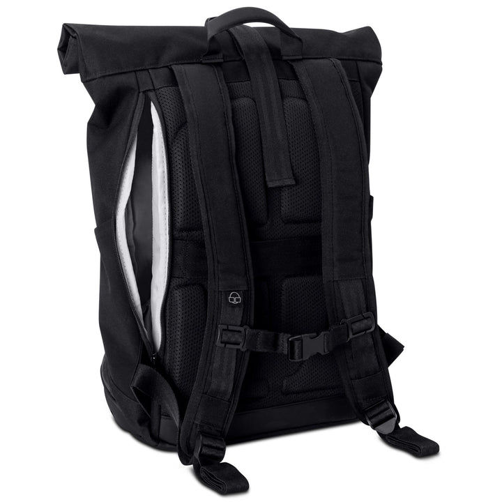 Unisex Rolltop Backpack Urban Style Durable Material