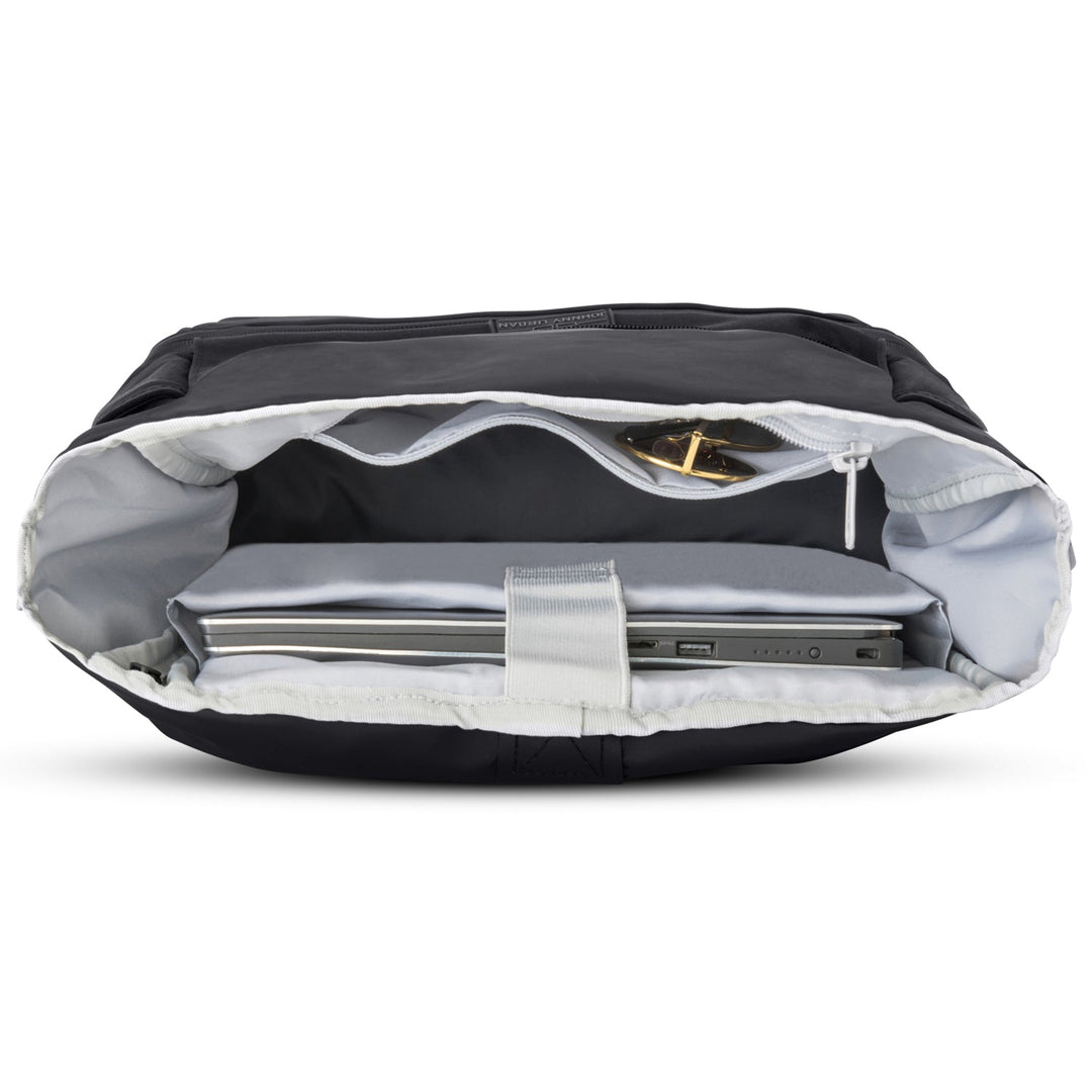 Unisex Rolltop Backpack Urban Style Durable Material