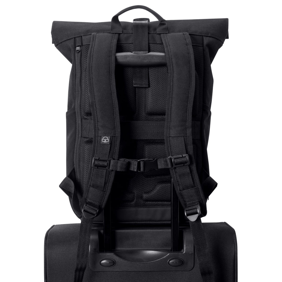 Unisex Rolltop Backpack Urban Style Durable Material
