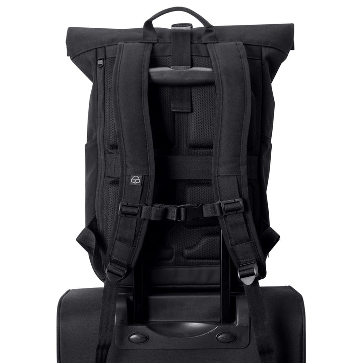 Unisex Rolltop Backpack Urban Style Durable Material
