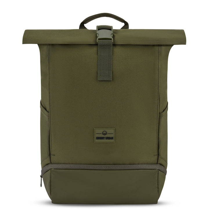 Unisex Rolltop Backpack Urban Style Durable Material