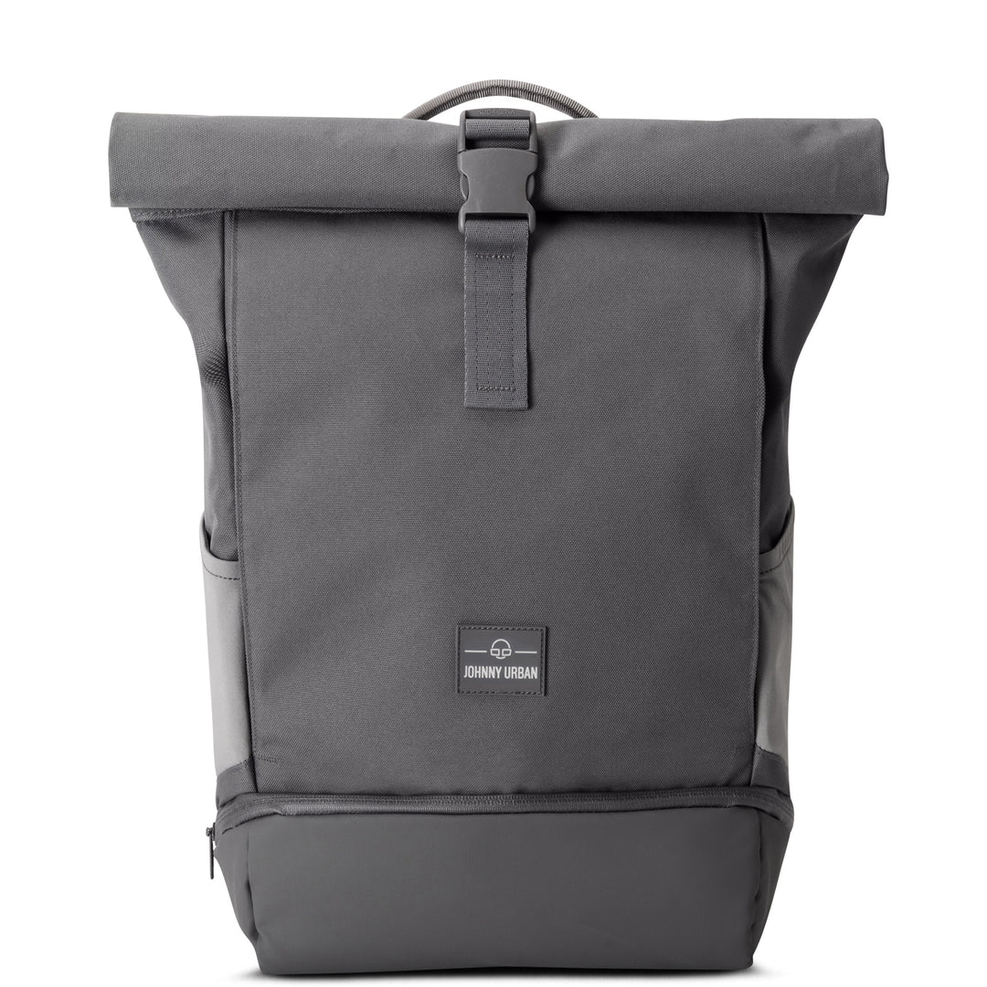 Unisex Rolltop Backpack Urban Style Durable Material