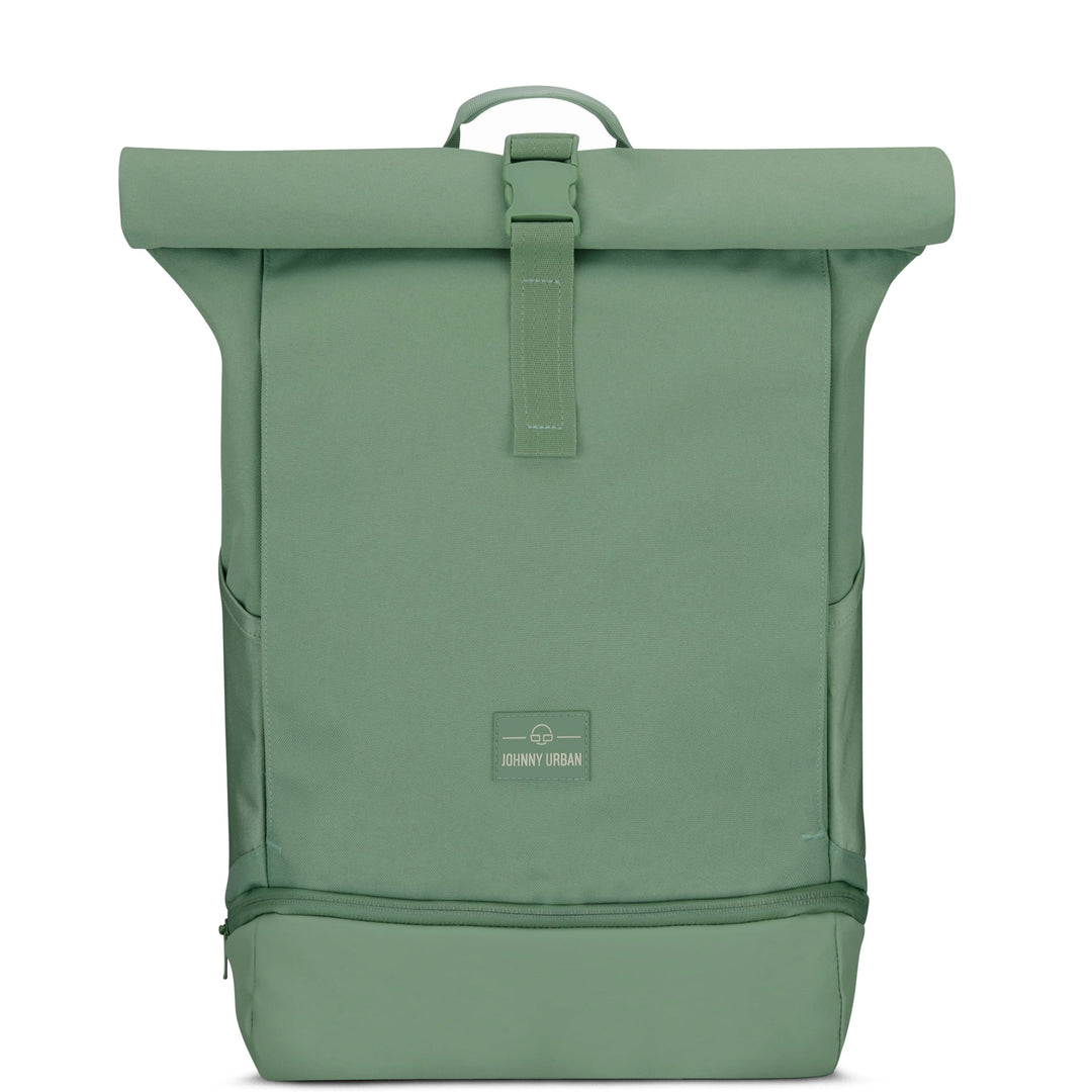 Unisex Rolltop Backpack Urban Style Durable Material