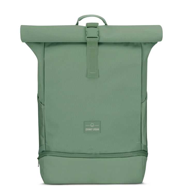 Unisex Rolltop Backpack Urban Style Durable Material
