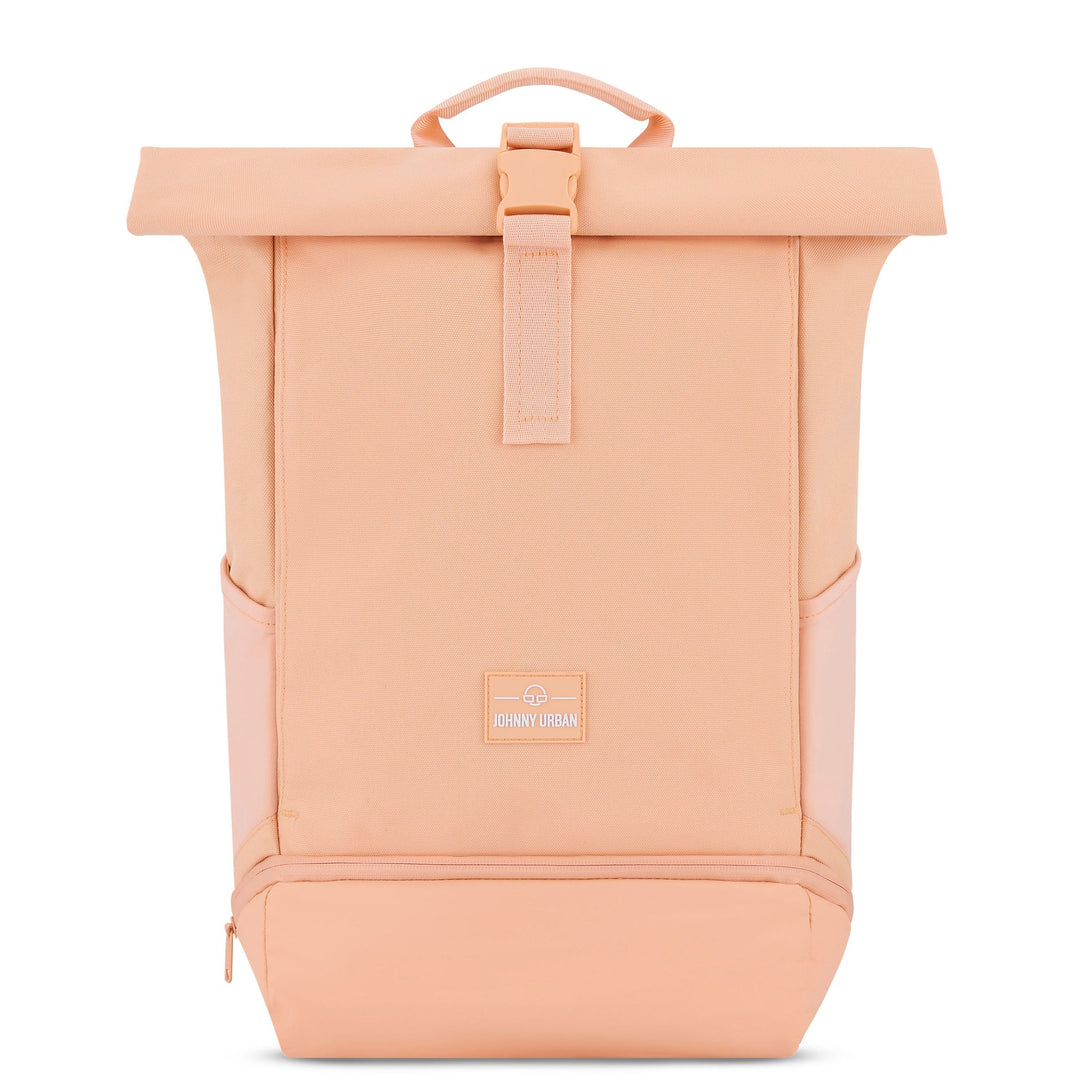 Unisex Rolltop Backpack Urban Style Durable Material