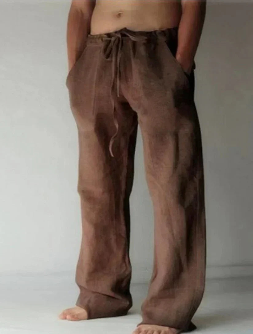 Mens Casual Pants Relaxed Fit Comfortable