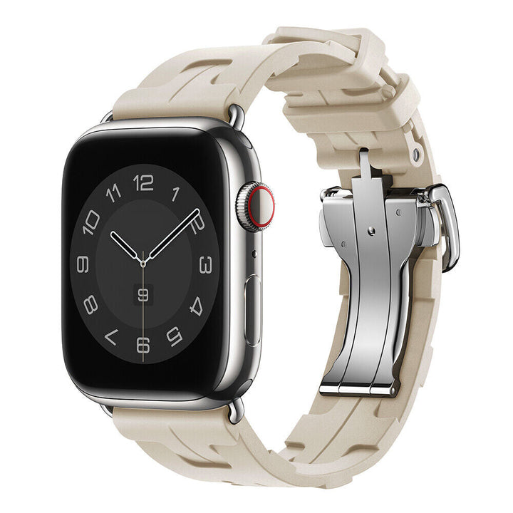 Unisex Watch Band Compatible with Apple Watch Silicone Strap