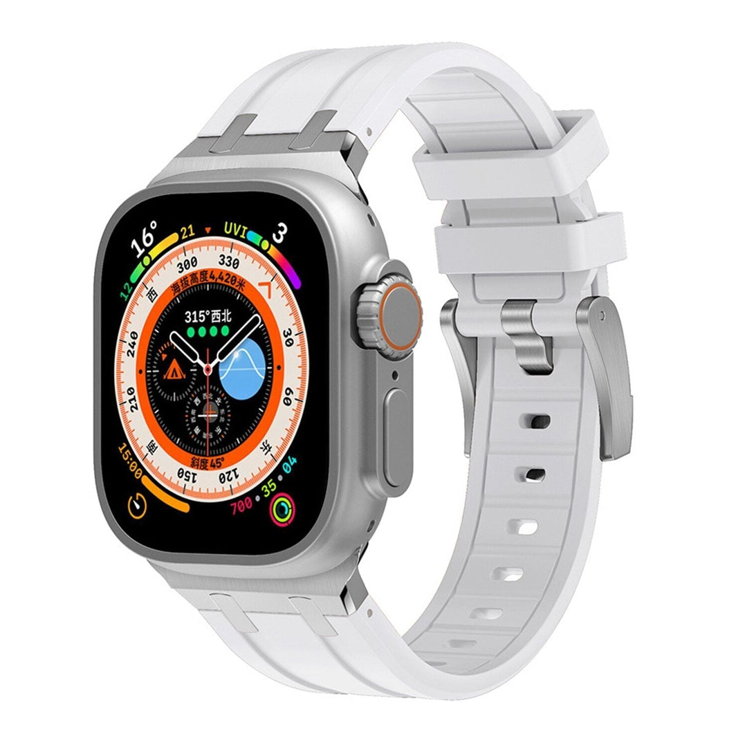 Unisex Silicone Strap Soft Comfortable Fit for Apple Watch