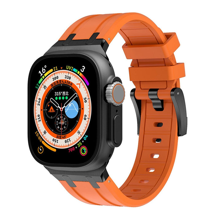 Unisex Silicone Strap Soft Comfortable Fit for Apple Watch